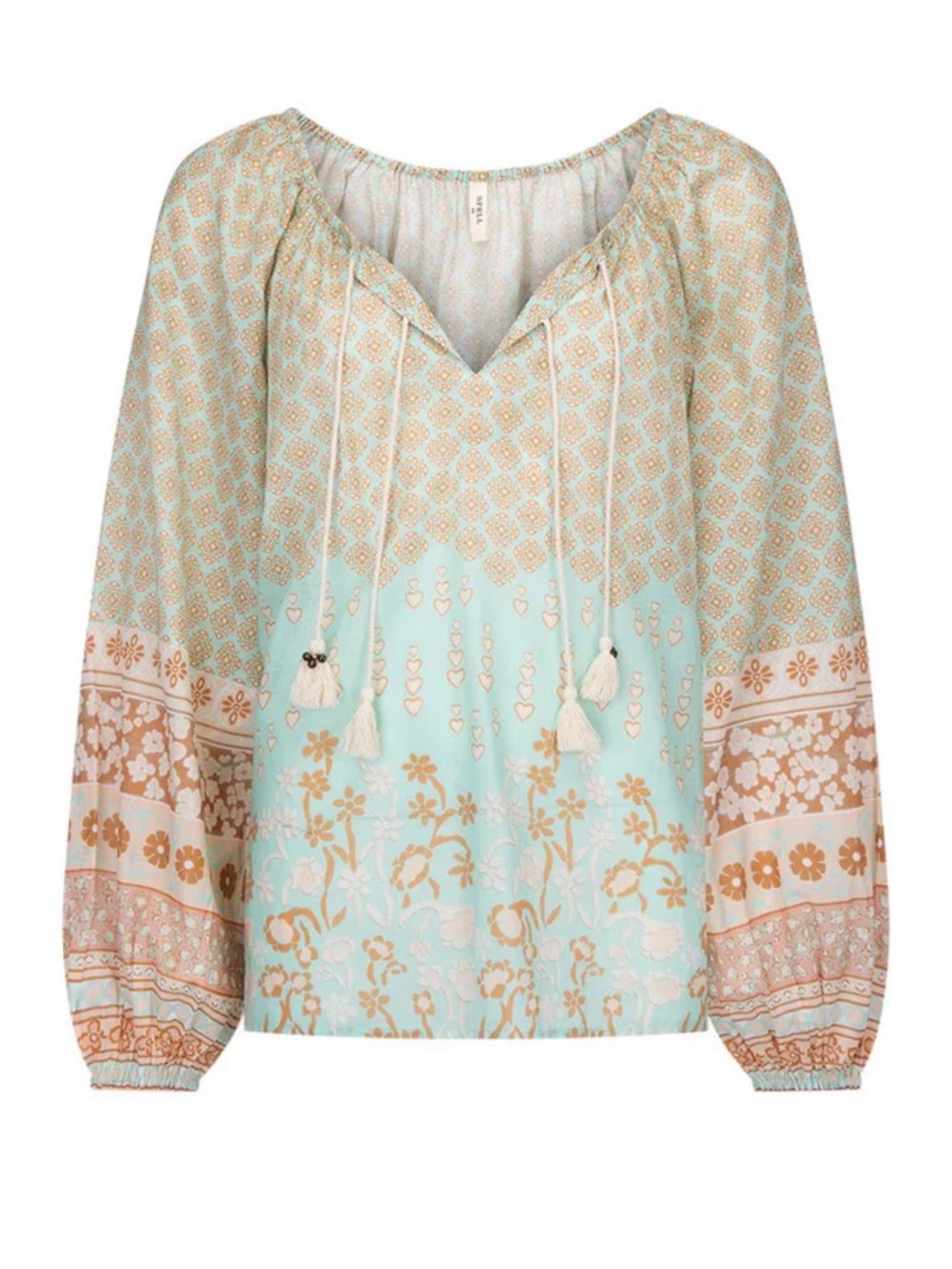 spell sweet nothings blouse peppermint